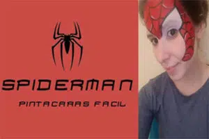 pintacaras spiderman