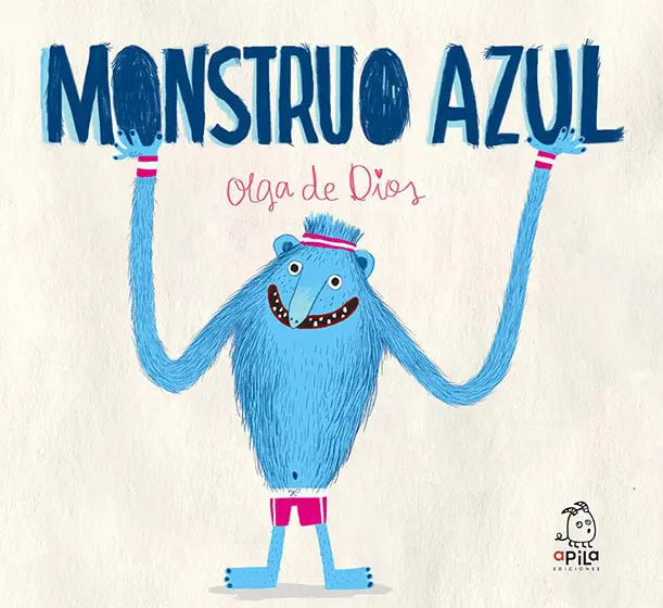 monstruo azul