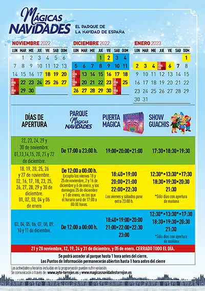 fechas-horarios-magicas-navidades-2022