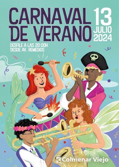 carnaval de verano 2024 de colmenar viejo