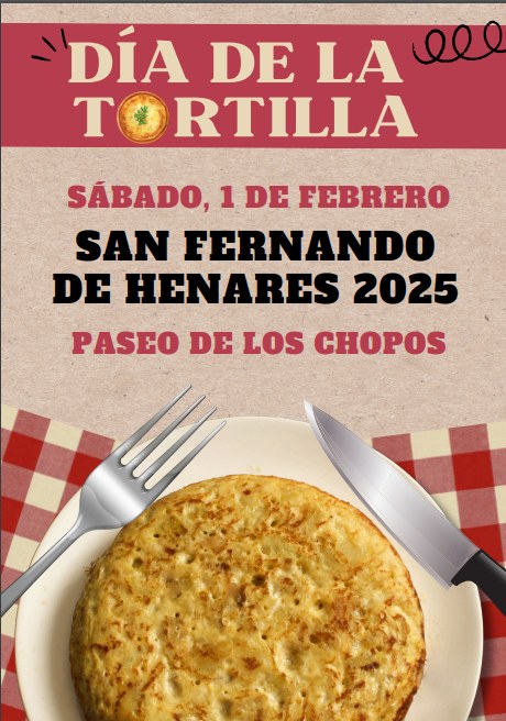 dia de la tortilla de san fernando de henares